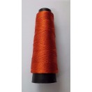 INTERNATIONAL ORANGE - 175+ Yards Viscose Rayon Art Silk Thread Yarn - Embroidery Crochet Knitting Lace Trim Jewelry